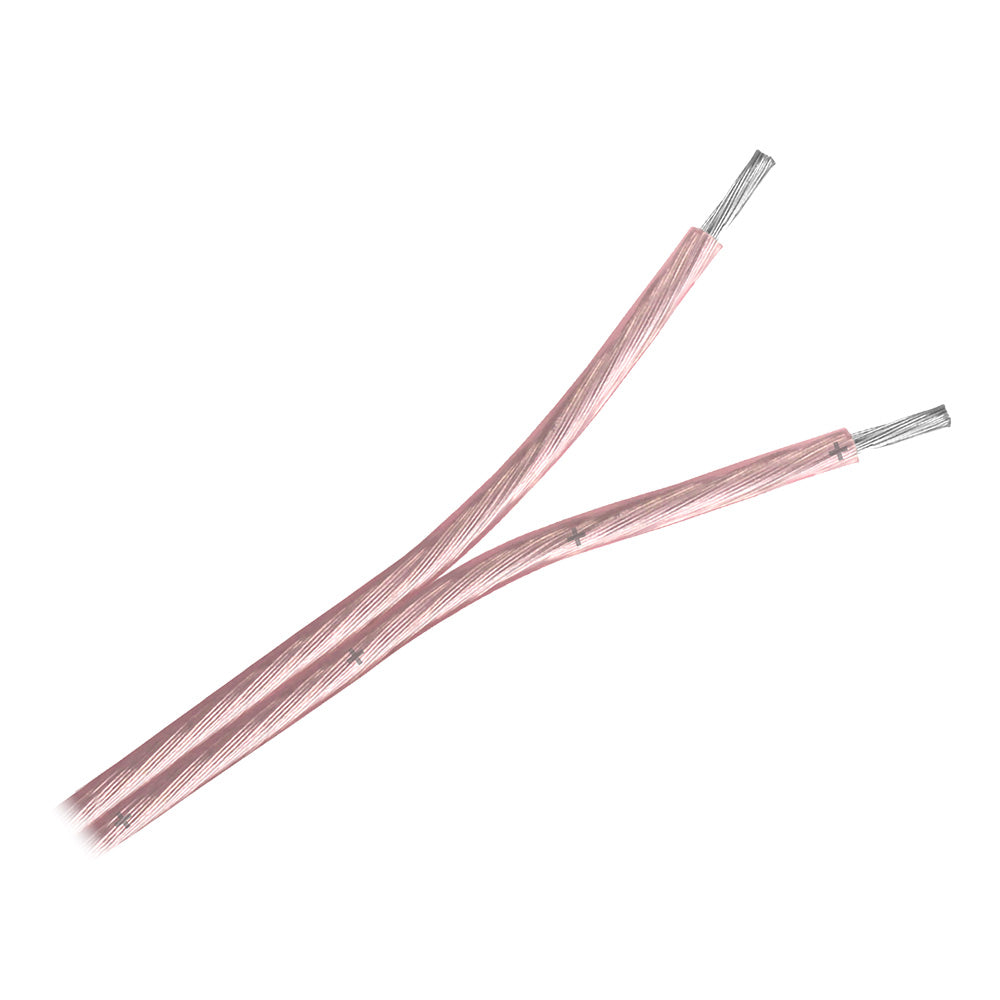 Pacer Clear 162 AWG Two Conductor Speaker Wire 250 W162ACLR250