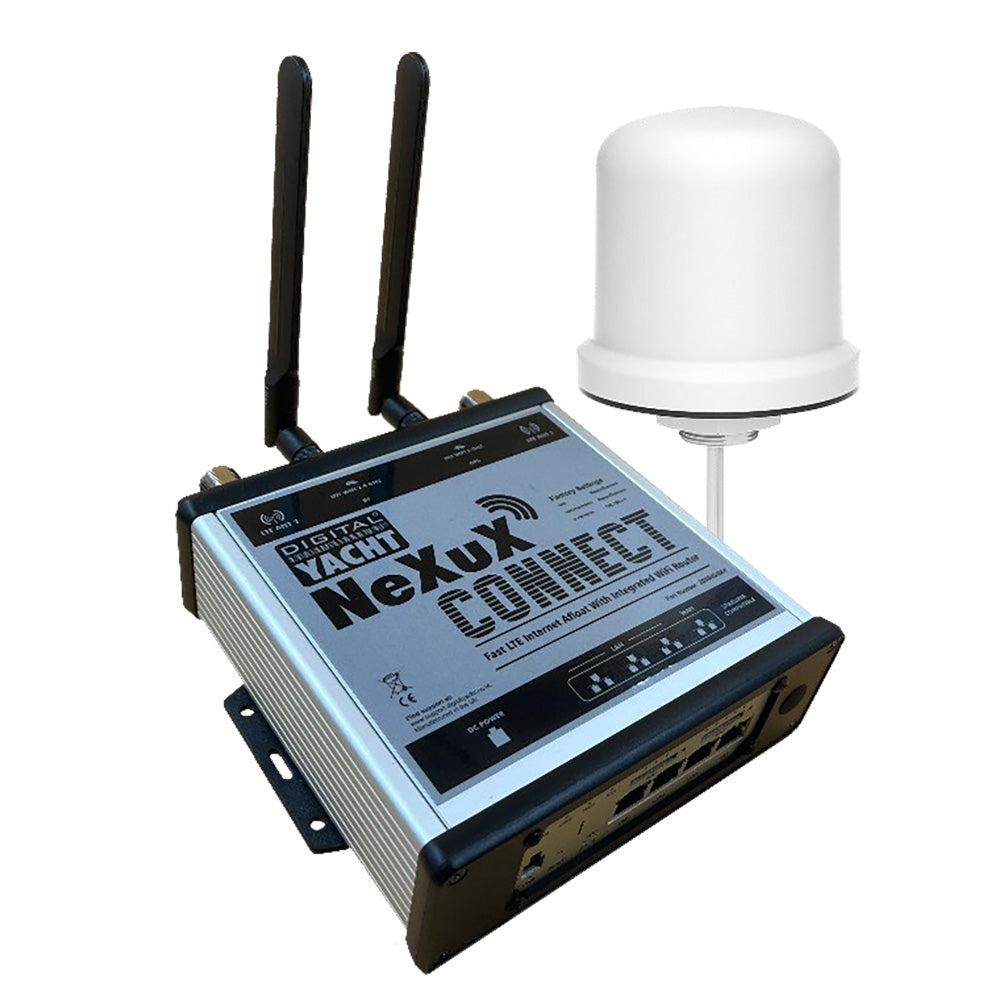 Digital Yacht NeXuX Connect System Internet Afloat wAntenna 7M Cable ZDIG4GNXX