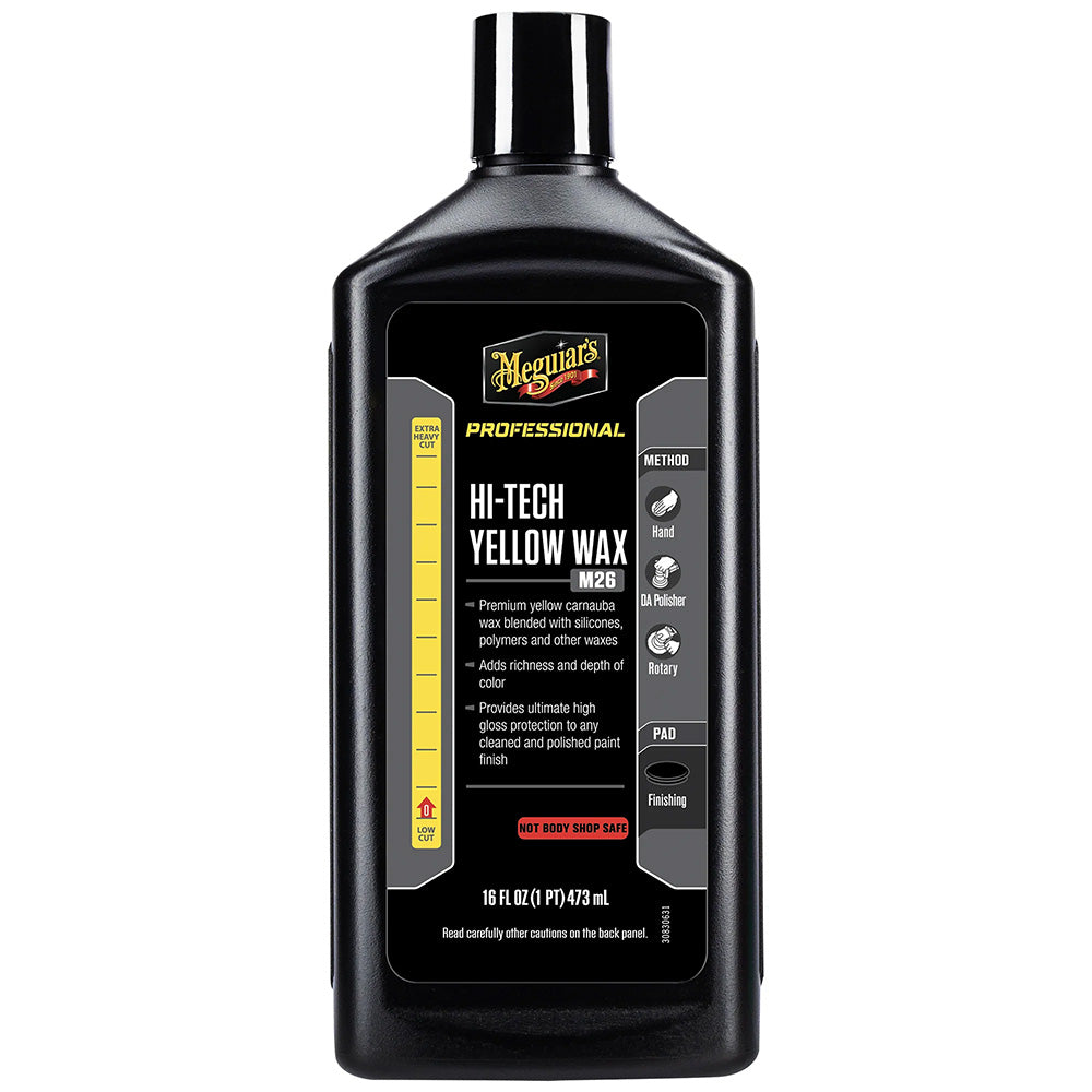 Meguiars HiTech Yellow Wax 16oz M2616
