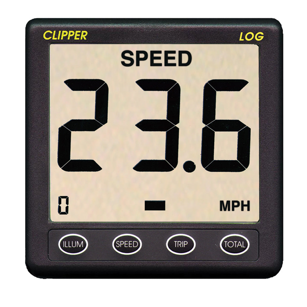 Clipper Speed Log Instrument wTransducer Cover CLS