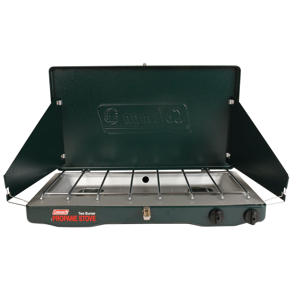 Coleman PerfectFlow 2Burner Classic Stove Propane 2000037883